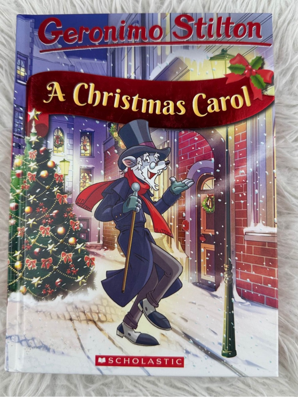 Geronimo Stilton A Christmas Carol Hardcover Book